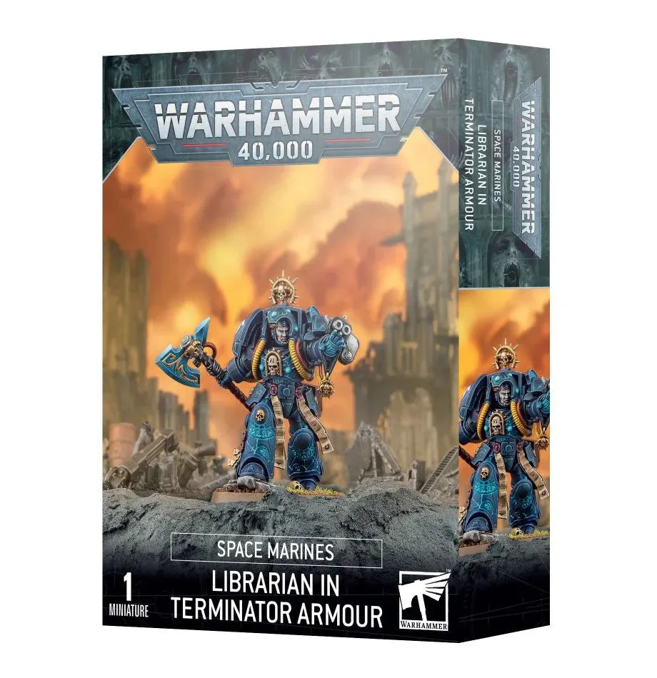40k Space Marines: Librarian in Terminator Armour