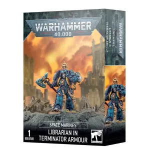 40k Space Marines: Librarian in Terminator Armour