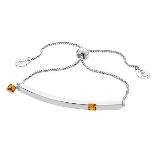 Bar Birthstone Braclet: January - December