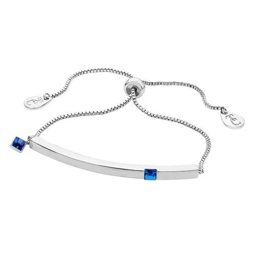 Bar Birthstone Braclet: January - December