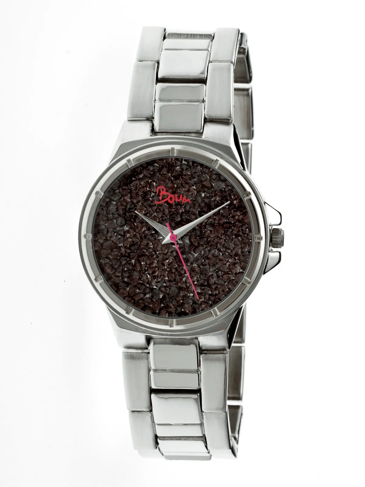 Boum Cachet Crystal-Dial Ladies Bracelet Watch