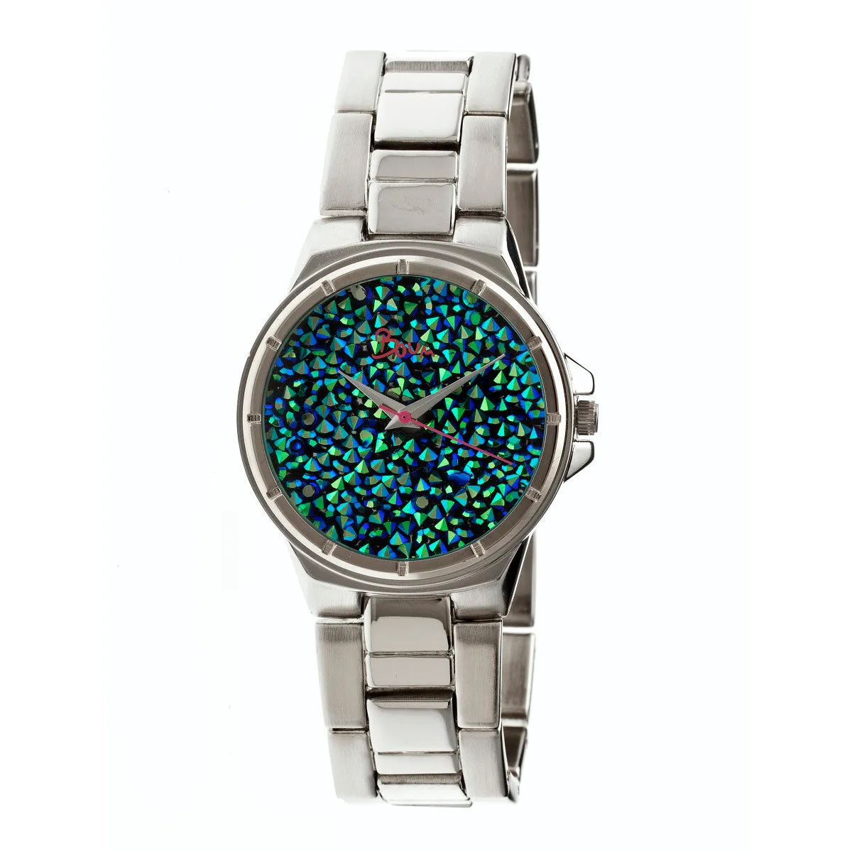 Boum Cachet Crystal-Dial Ladies Bracelet Watch
