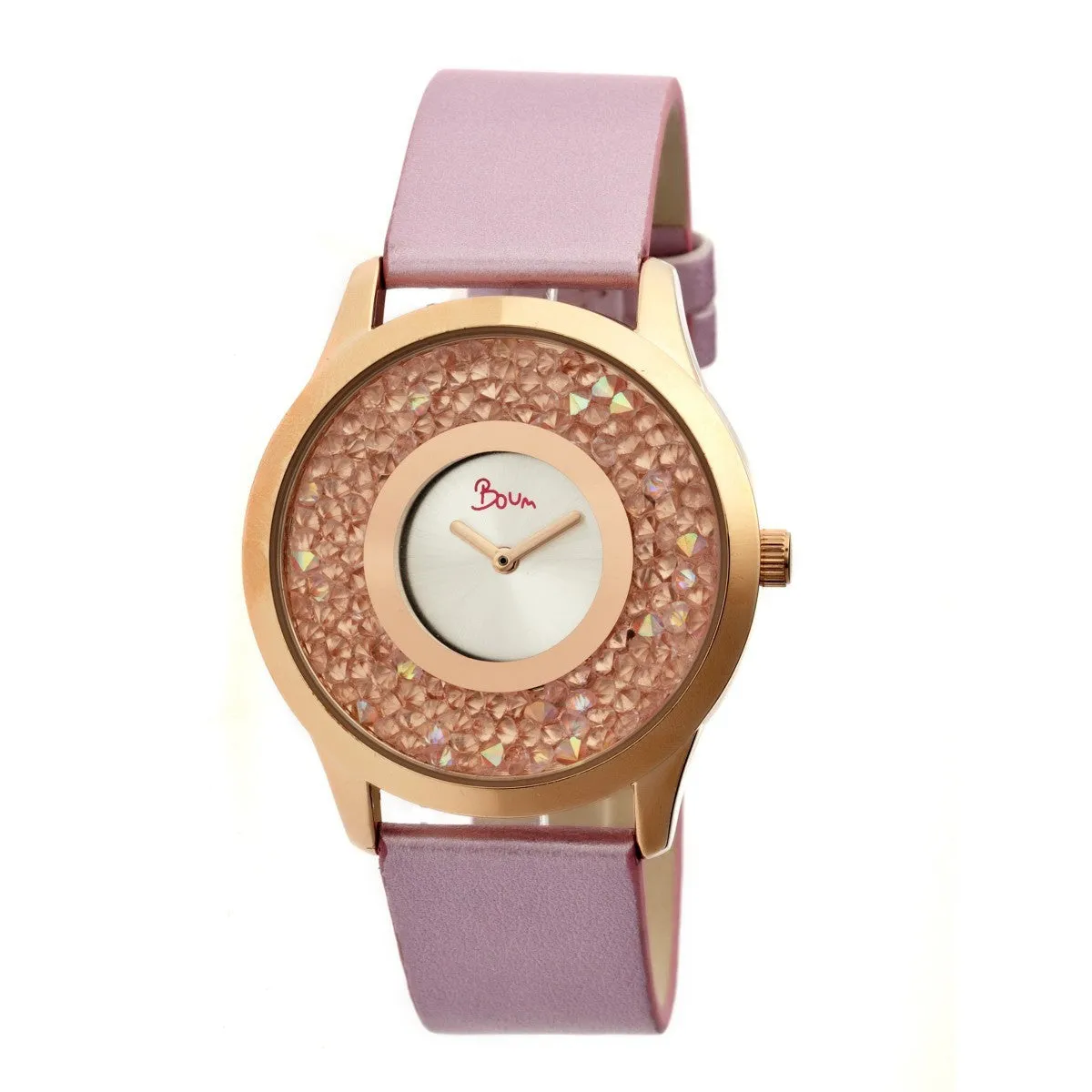 Boum Clique Crystal-Dial Ladies Bracelet Watch