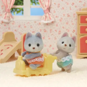 Calico Critters Husky Twins