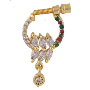 Ethnic Screw Nath: Bridal Nosepiece