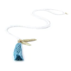 Ettika Beaded Tassel Necklace