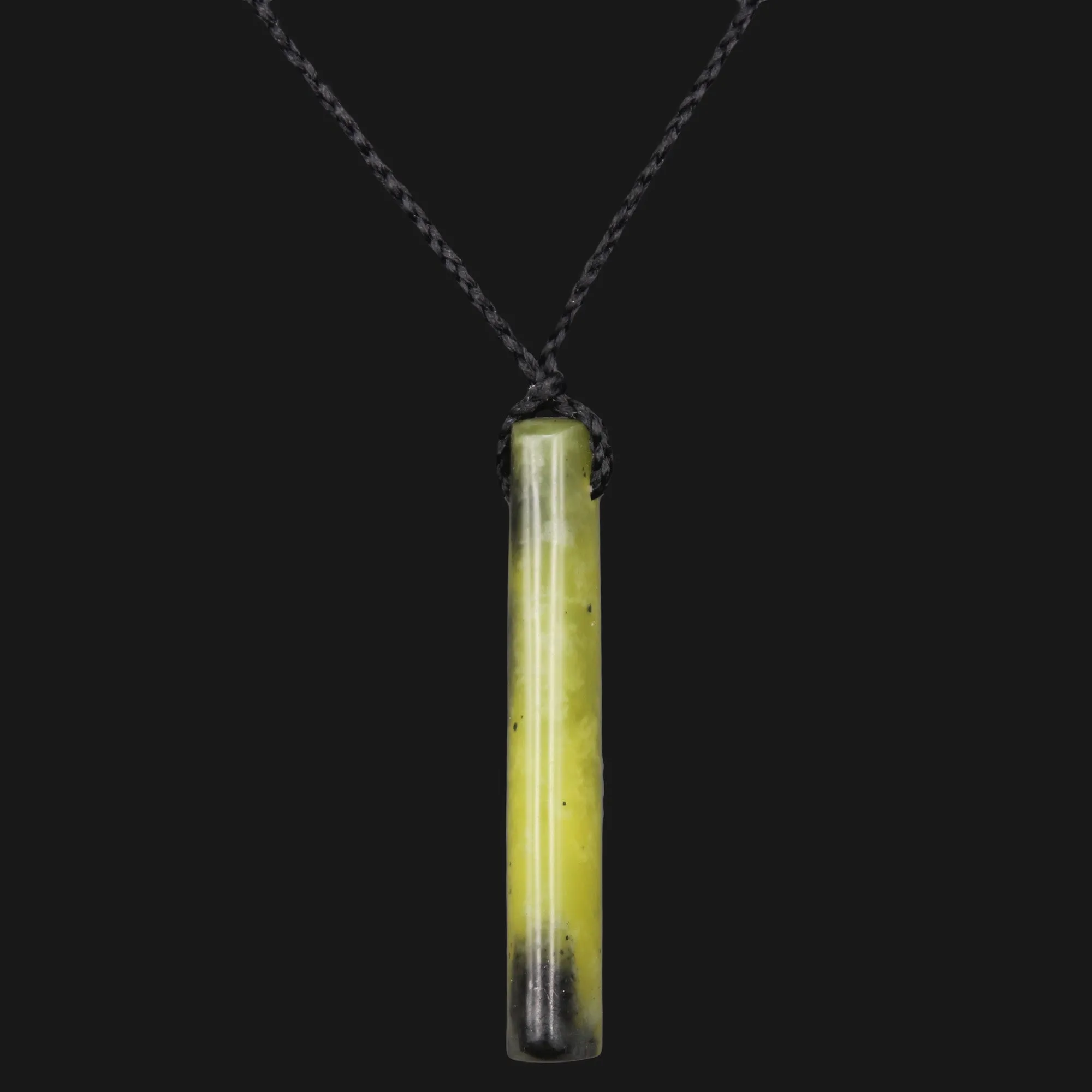 Experience Maori Elegance With Handcrafted Toki Pendant Necklace In Vibrant Green Floral Jade - Perfect Accessory For Any Look