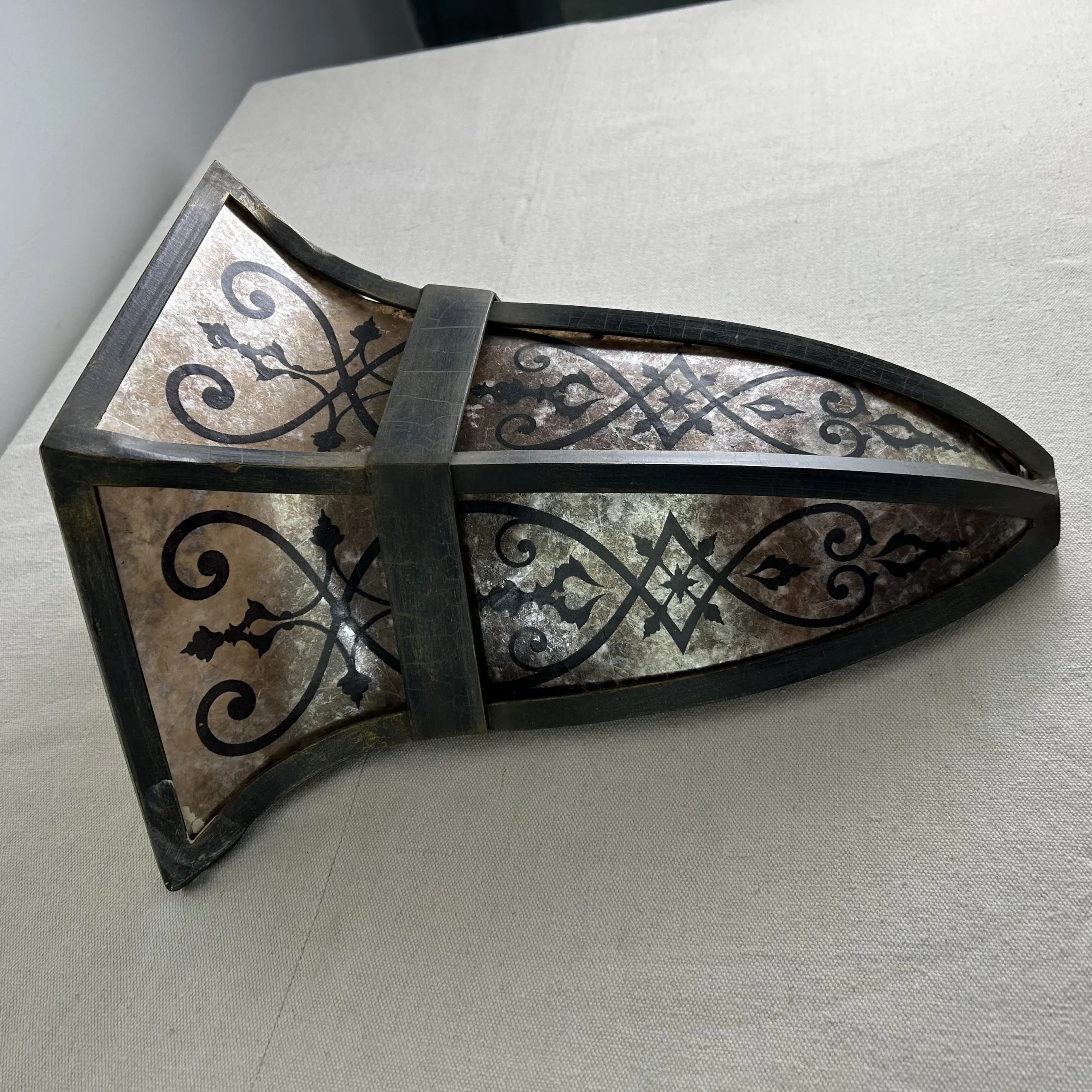 Fine Arts Lamps Wall Light Sconce, Mica Glass