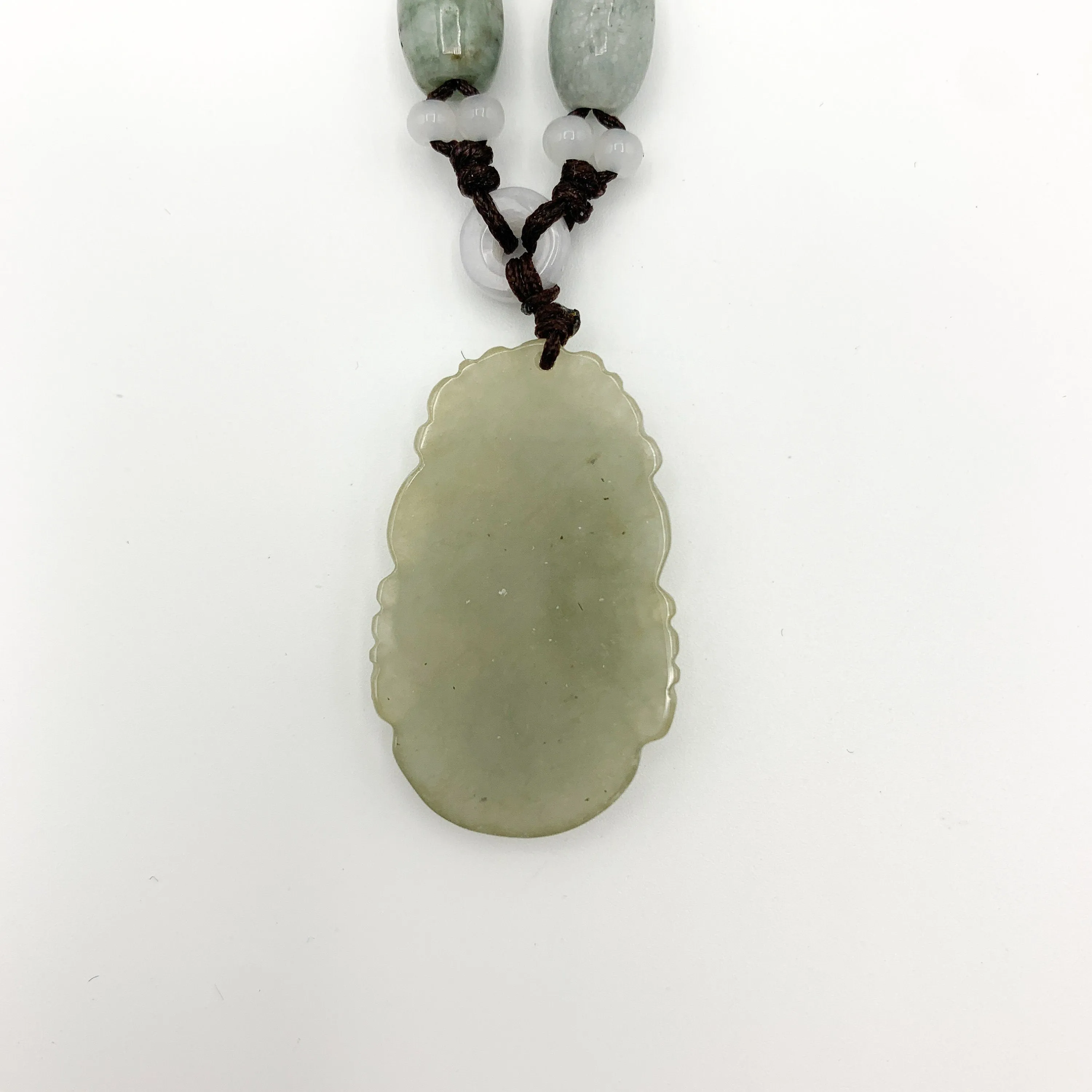 Jadeite Jade Dog Chinese Zodiac Hand Carved Red Pendant Necklace, YW-0110-1647059848