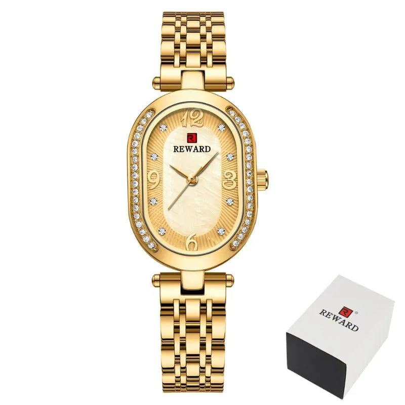 Luxury Inlaid Brand Gemestone Watch Women Jewelry