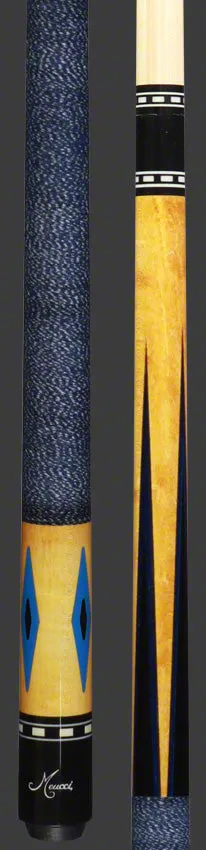 Meucci EC8B Economy Pool Cue 8 Blue Pool Cue with Pro Shaft - EC8B