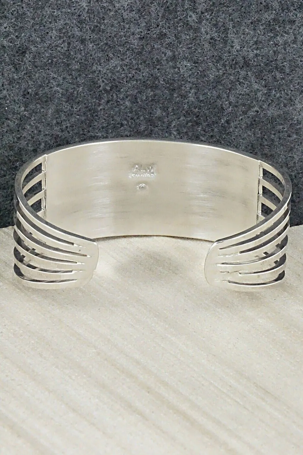 Multi Stone & Sterling Silver Inlay Bracelet - Anson Wallace