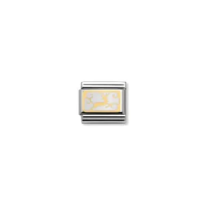 Nomination Classic Reindeer Link - Gold ~ 030160/03