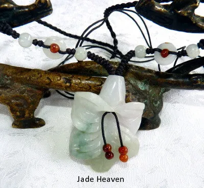 "Lovely Lily" Burmese Jadeite Necklace (JHNECK55)