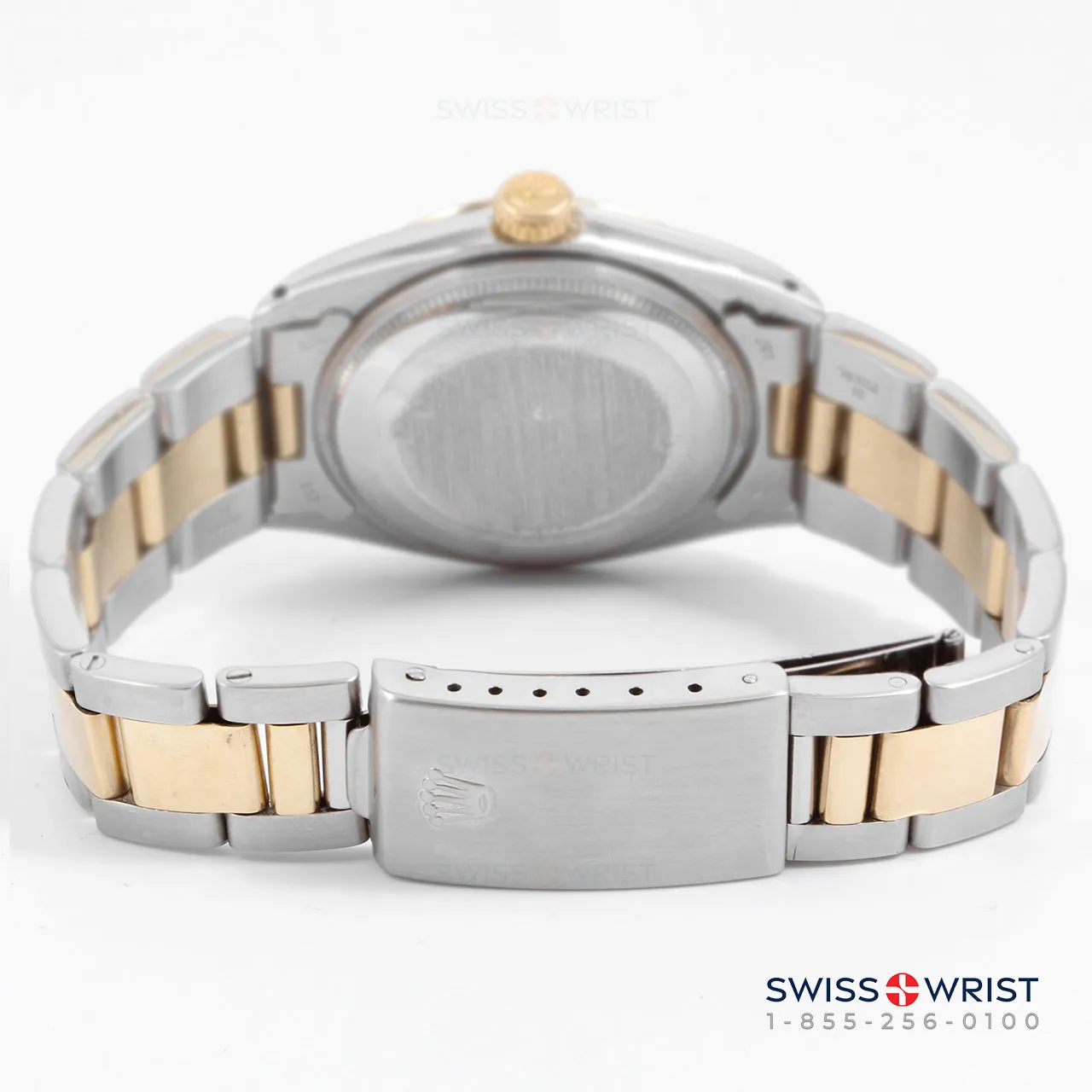 Rolex Date 34mm | 1500-TT-WHT-RBY-AM-4RBY-OYS