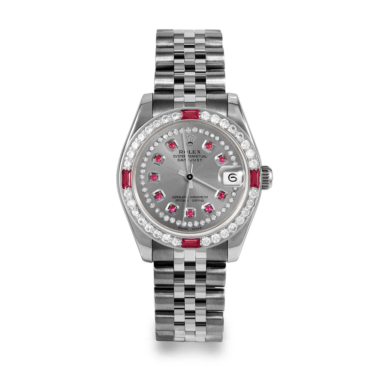 Rolex Datejust 31mm | 68274-SLT-STRR-4RBY-JBL