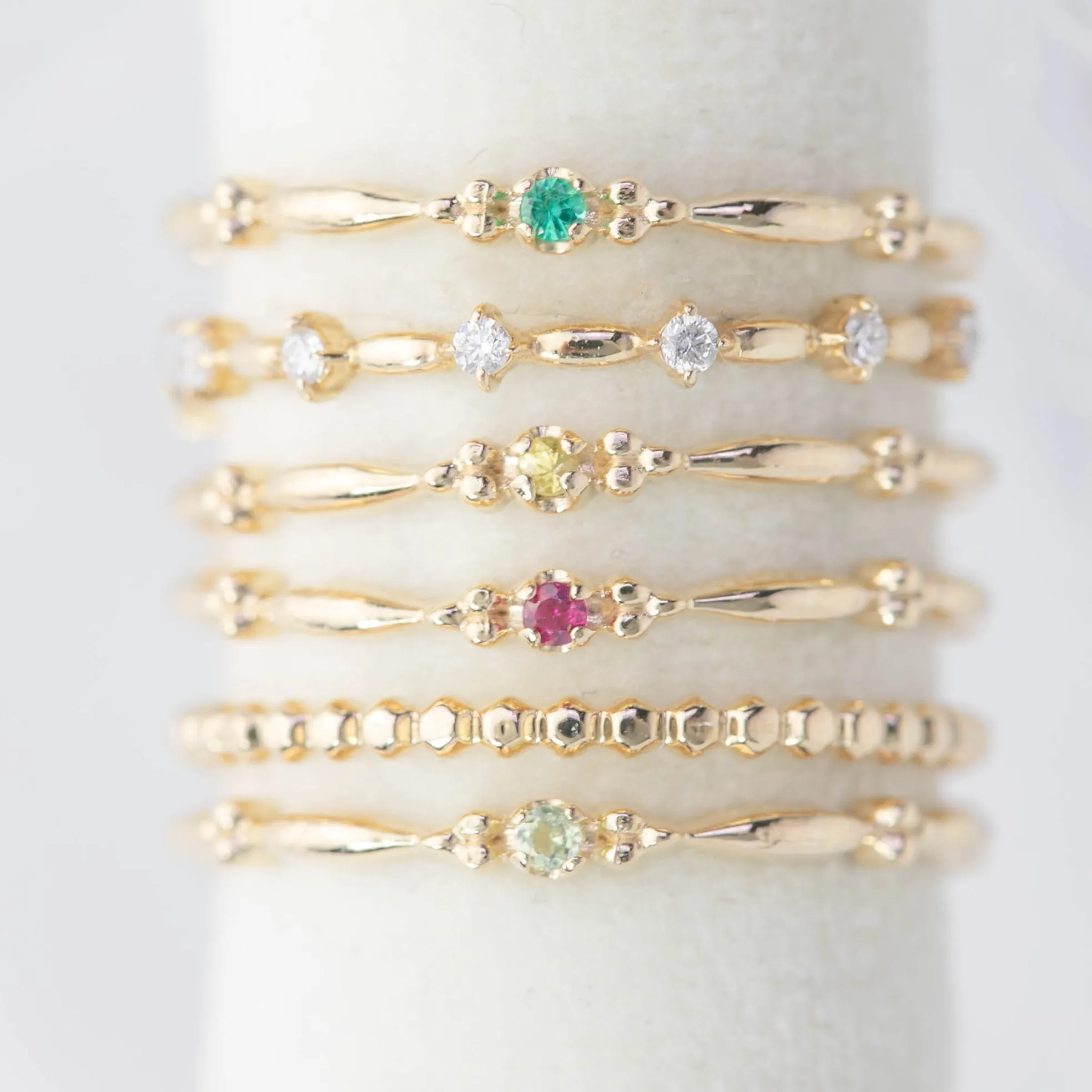 Rubette Ring Peridot