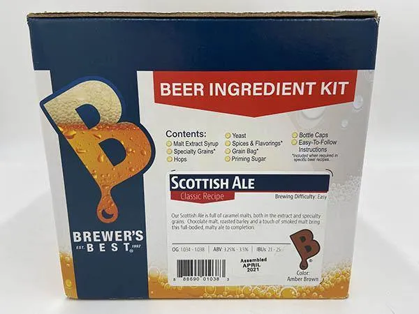 Scottish Ale Brewer's Best Ingredients Kit