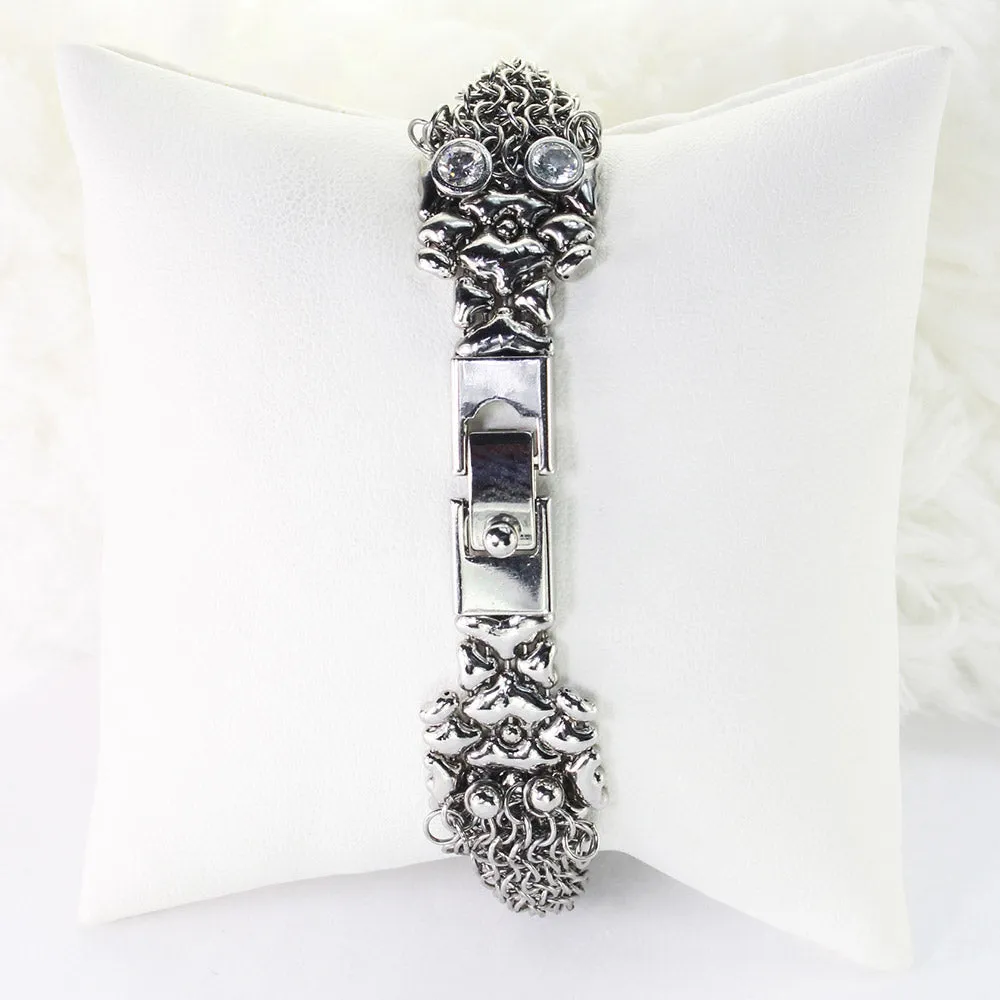 SG Liquid Metal SERPB2-N (Stainless Steel) Chainmail Bracelet by Sergio Gutierrez