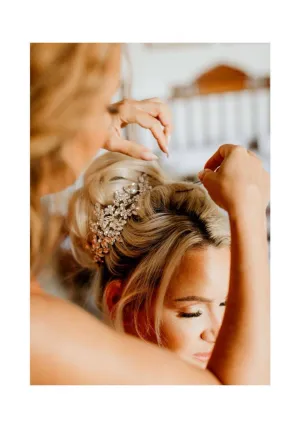 Statement Crystal Hair Vine