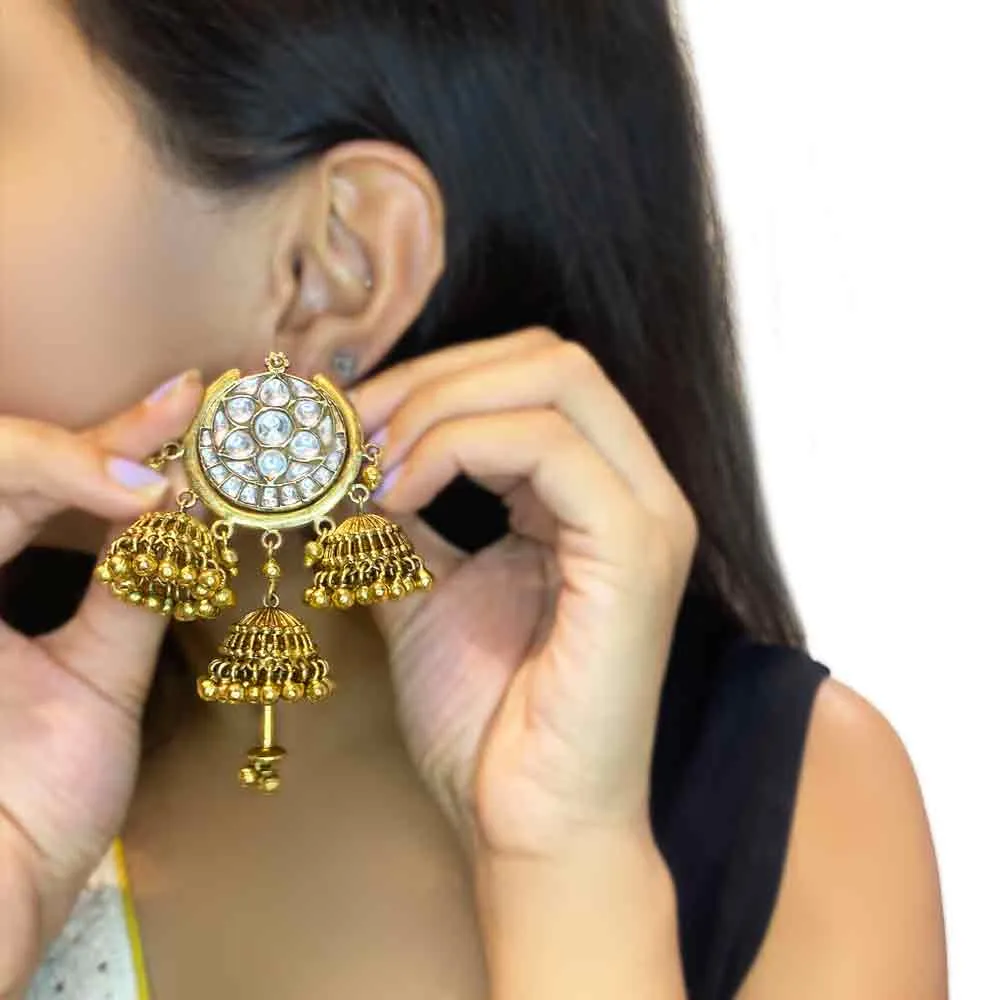 Trio Ghungroo Jhumkas