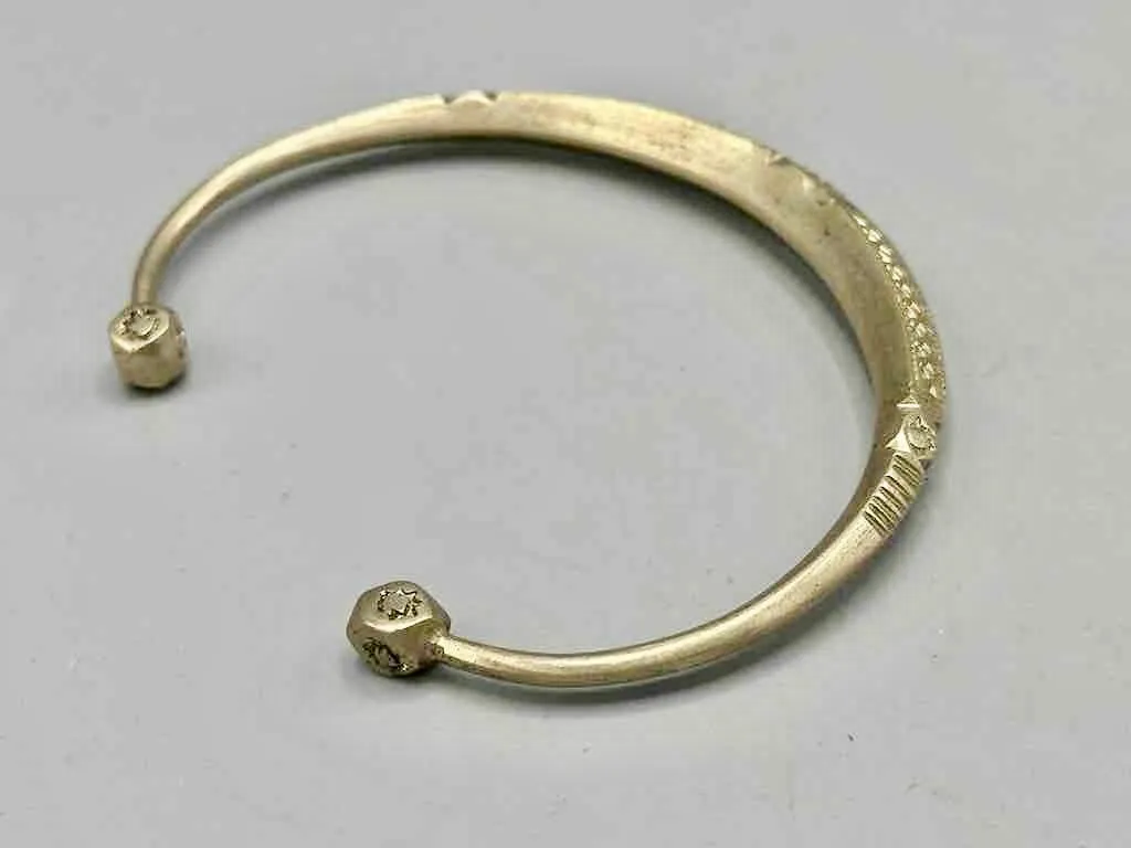 Tuareg Etched Metal Bracelet