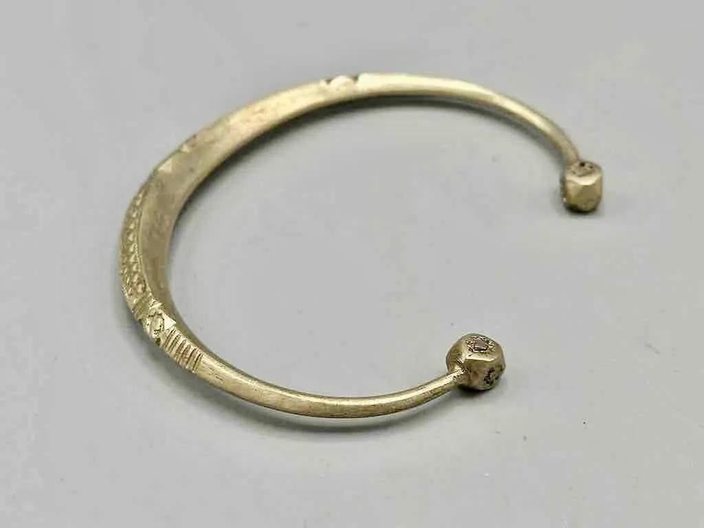 Tuareg Etched Metal Bracelet