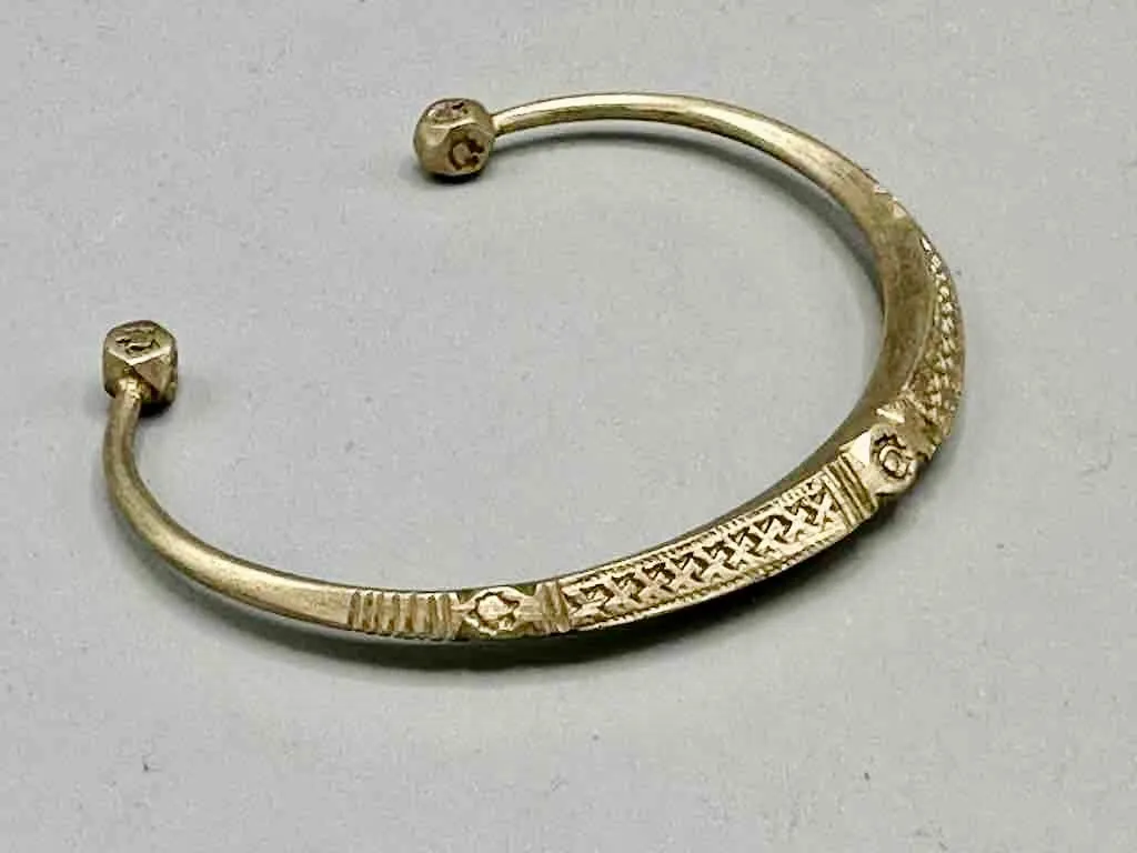 Tuareg Etched Metal Bracelet