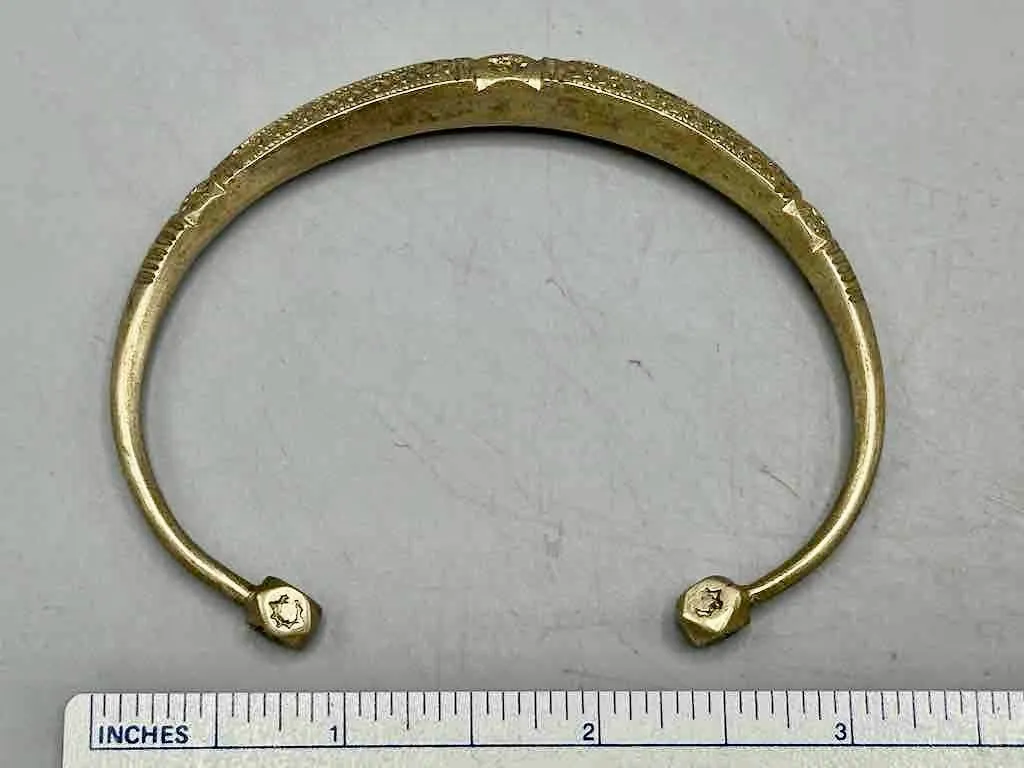Tuareg Etched Metal Bracelet
