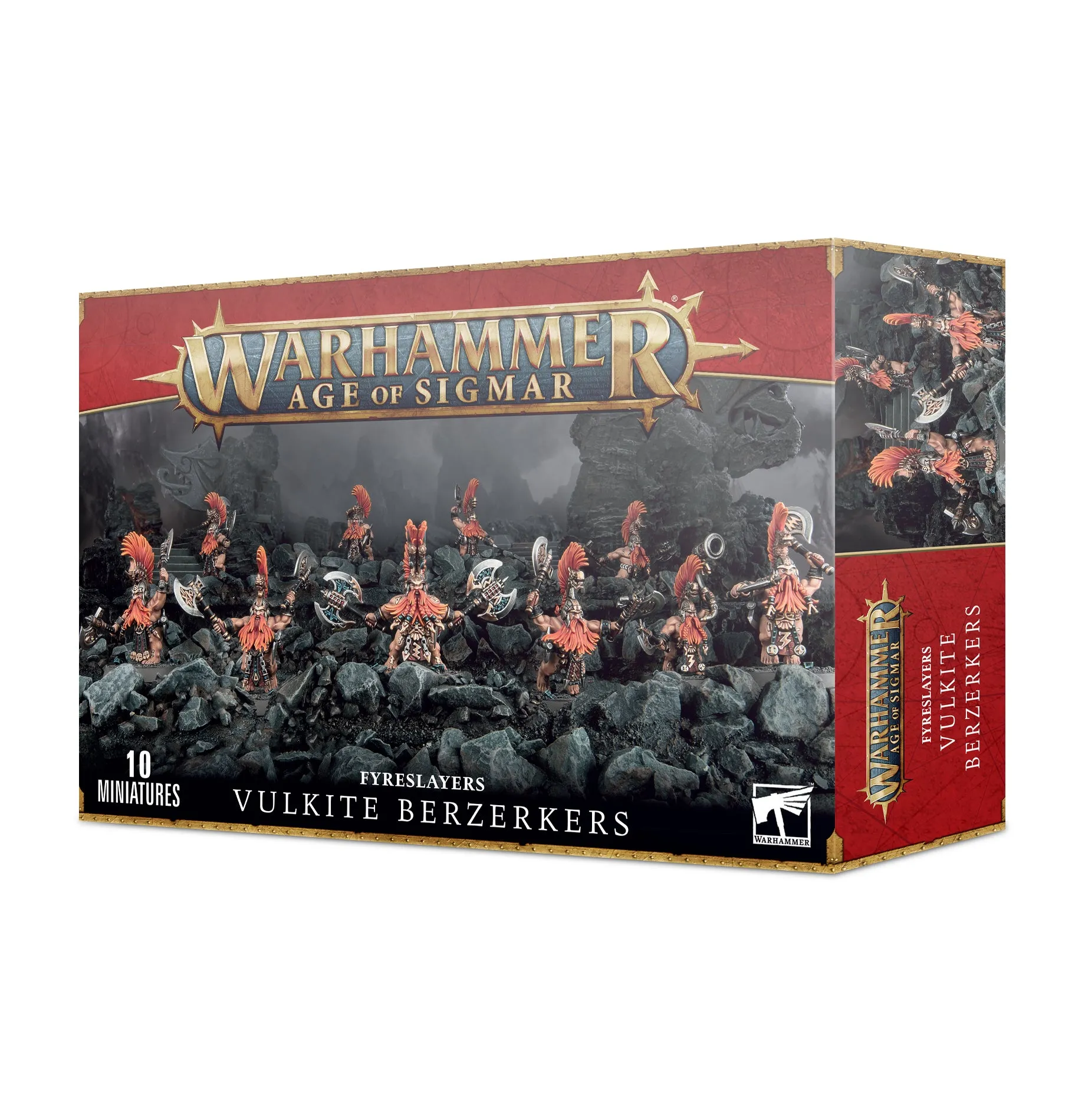Wahammer AOS: Fyreslayers - Vulkite Berzerkers